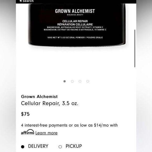 Grown alchemist cellular repair 3.5oz nip/nib/nwt - Picture 2 of 8